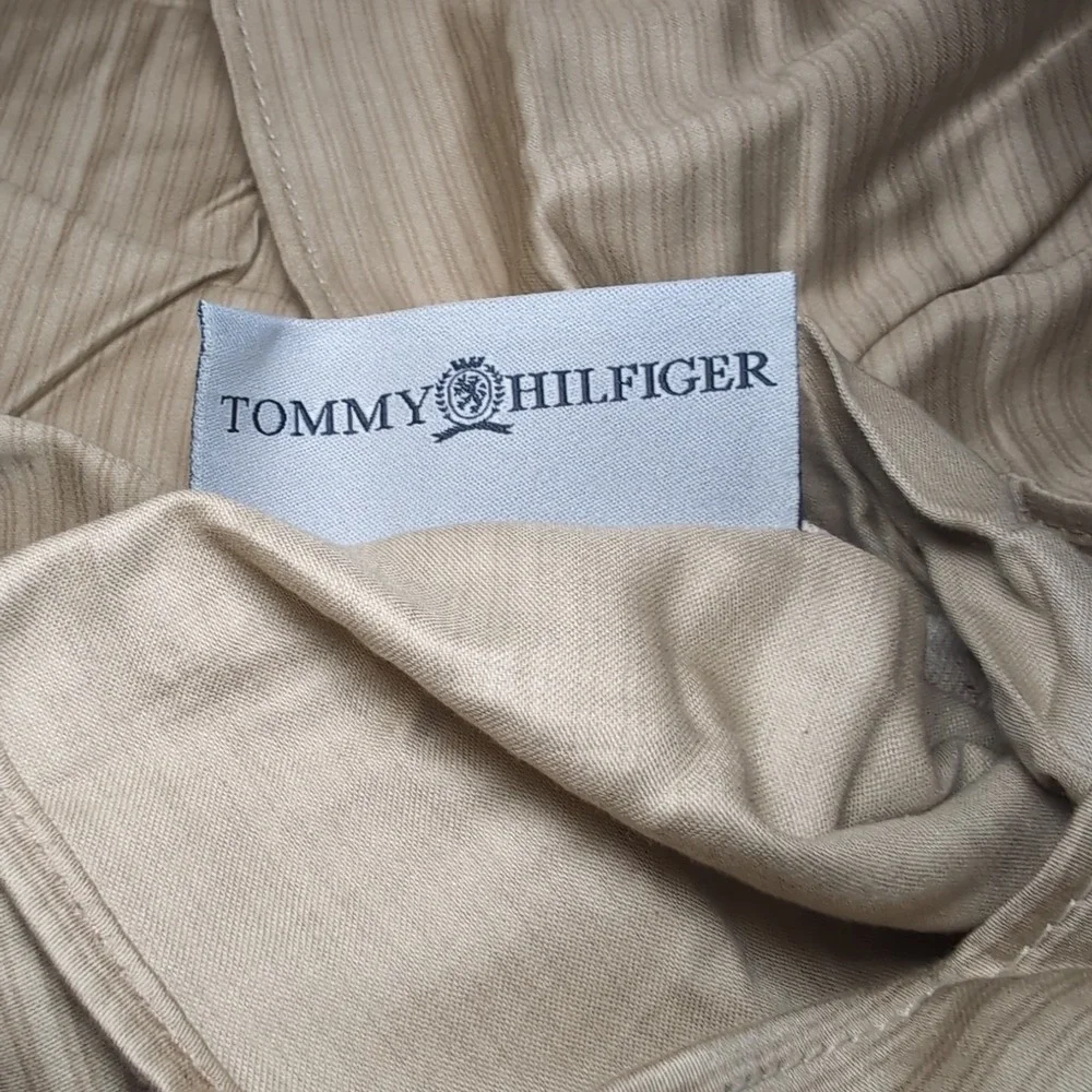 2x Tommy Hilfiger Heirloom Paisley King Size Pillow Shams Made In Italy